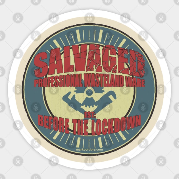 SALVAGED Ware Retro #2 Sticker by SALVAGED Ware